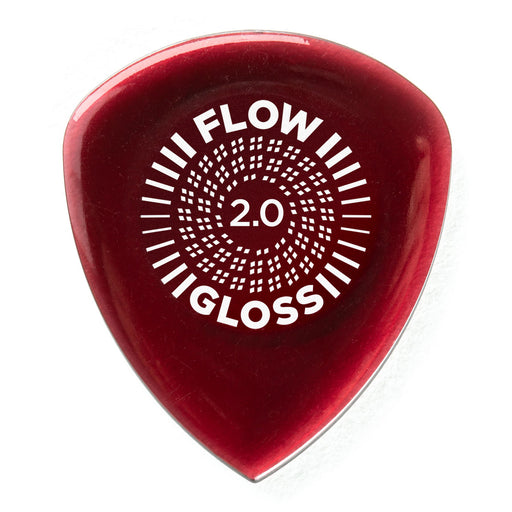 12-Pack! Dunlop Flow Gloss Picks 2.0mm 550R2.0