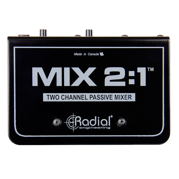 Radial Mix 2:1 Two-Channel Summing Mixer