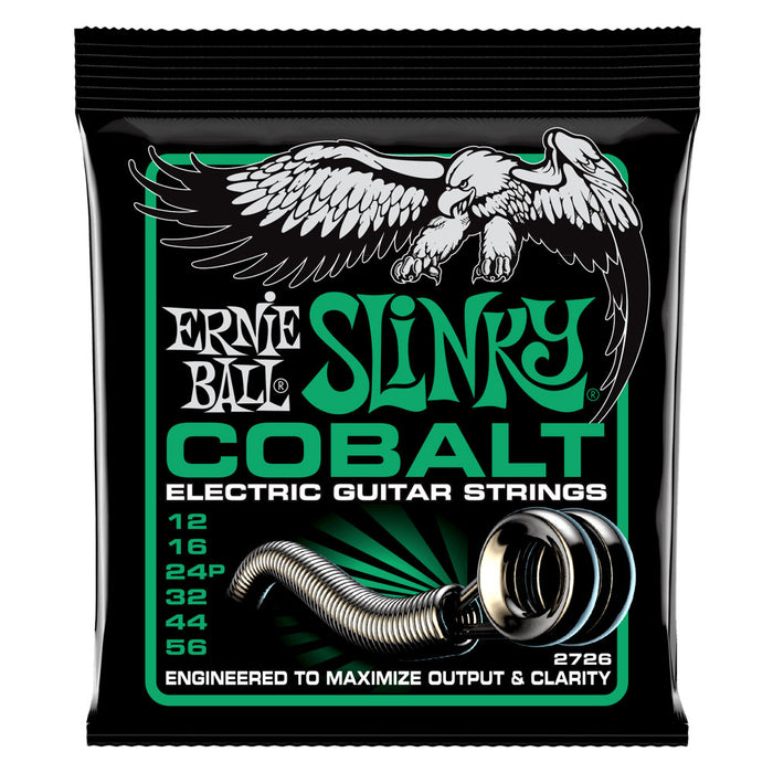 Ernie Ball 2726 COBALT Not Even Slinky Cobalt Electric Guitar Strings 12-56