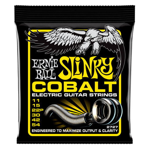 Ernie Ball 2727 COBALT Beefy Slinky Electric Guitar Strings Gauge 11-54
