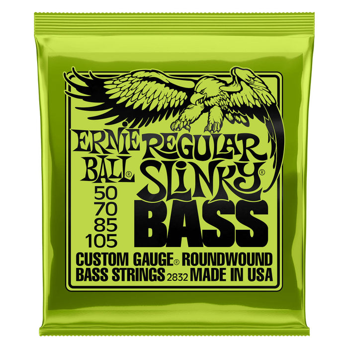 Ernie Ball 2832 Regular Slinky BASS NICKEL WOUND Strings Gauge 50-105