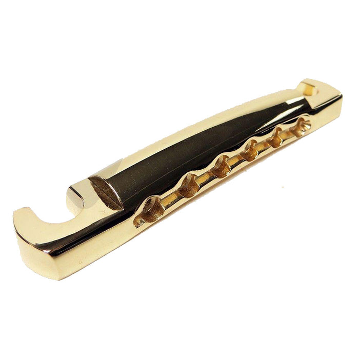 Faber 3010-4 TP-59 Standard Aluminum Stop Tailpiece Gloss Gold
