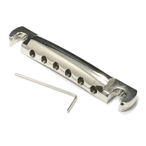 Faber TPW Vintage Style Wraparound Tailpiece Nickel 3017-0