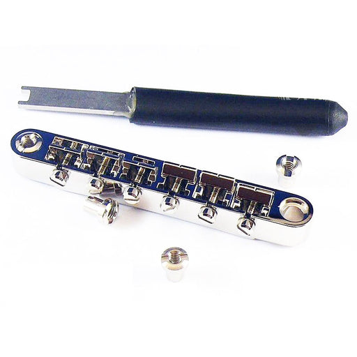 Faber 3031-0 Tone-Lock ABR1 Bridge Fits 6-32 Bridge Posts Nickel