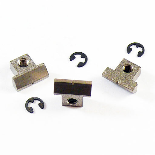 Faber 3094 Set of 3 Titanium Pre-Notched Bridge Saddles