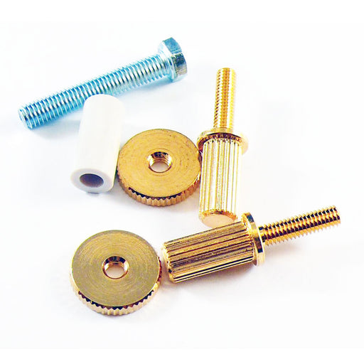 Faber 3118 Nashville Insert Bridge Studs Gold Finish