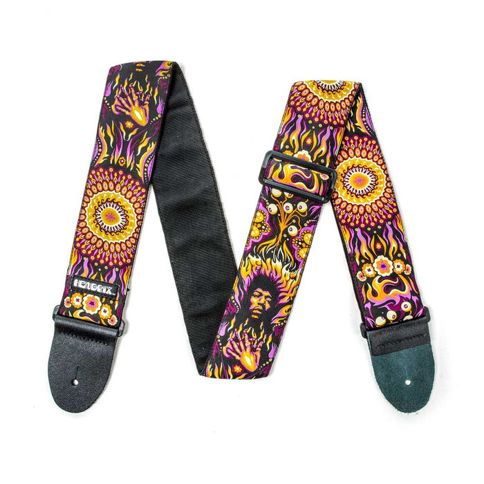 Dunlop Hendrix Mandala Guitar Strap JH11 Authentic Hendrix LLC Approved