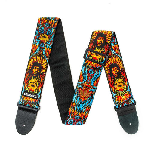 Dunlop Hendrix Lotus Guitar Strap JH12 Authentic Hendrix LLC Approved