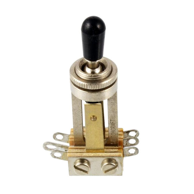 Switchcraft Straight Type 3-Way Toggle Switch for Gibson USA 3-Pickup Guitars