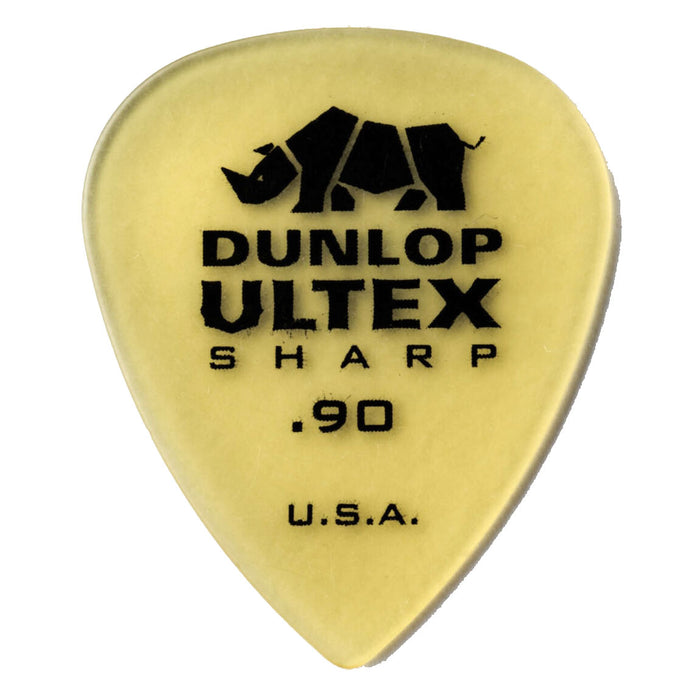 72-Pack! Dunlop Ultex Sharp Pick .90mm 433R.90