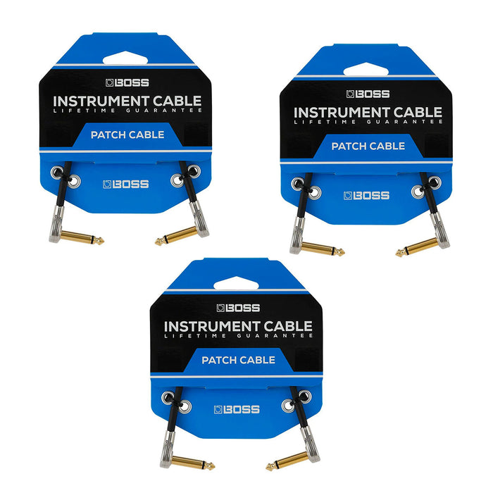 boss pedal cables Boss BIC-15 15' Instrument Cable Straight Plugs