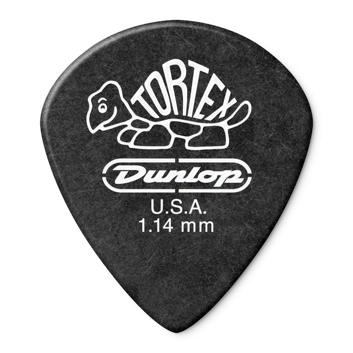 72-Pack! Dunlop Tortex Pitch Black Jazz III Picks 1.14mm 482R1.14