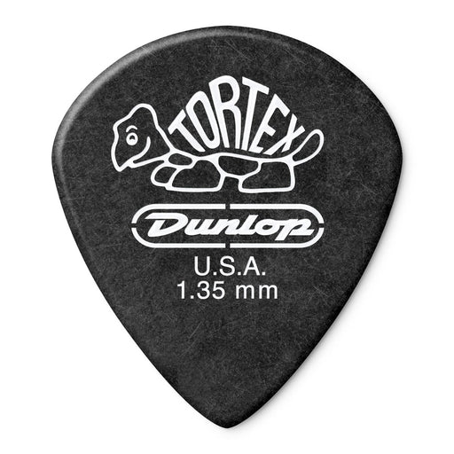 72-Pack! Dunlop Tortex Pitch Black Jazz III Picks 1.35mm 482R1.35