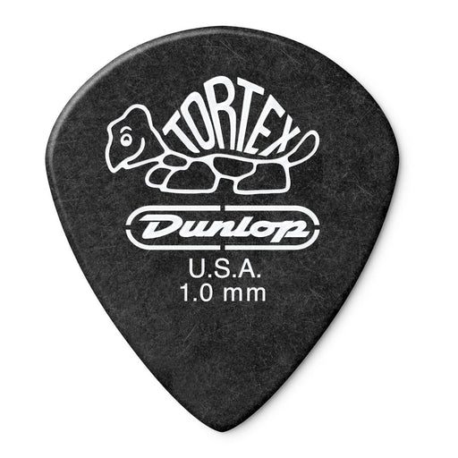 72-Pack! Dunlop Tortex Pitch Black Jazz III Picks 1.0mm 482R1.0