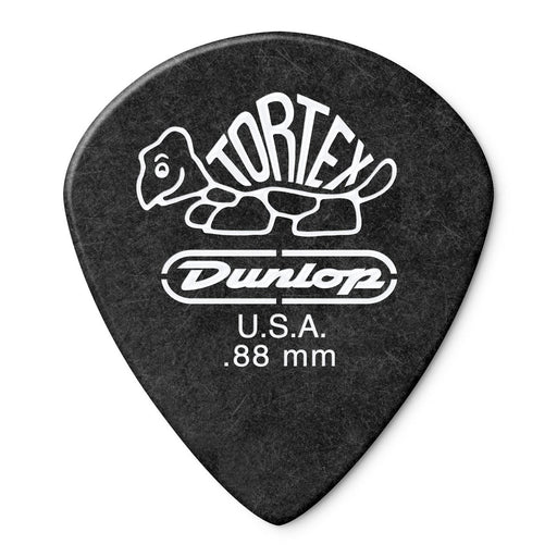72-Pack! Dunlop Tortex Pitch Black Jazz III Picks .88mm 482R.88