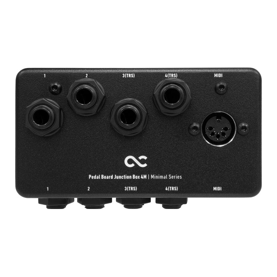 One Control Minimal Series Pedal Board Junction Box 4M Vision Guitar