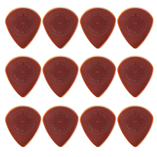 12-Pack! Dunlop Primetone Jazz III XL Grip Pick .88MM 520R.88