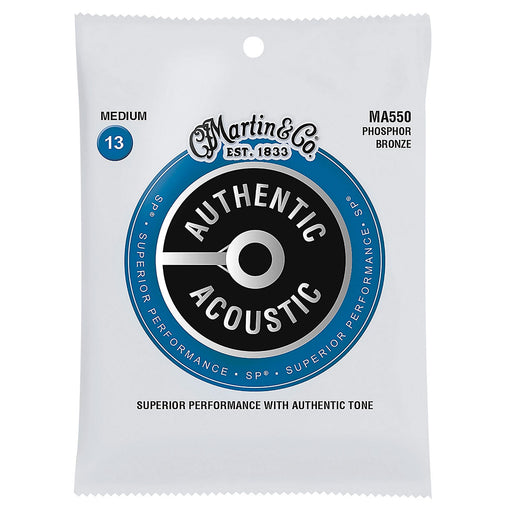 Martin Acoustic SP Guitar Strings Phosphor Bronze 13-56 Medium MA550