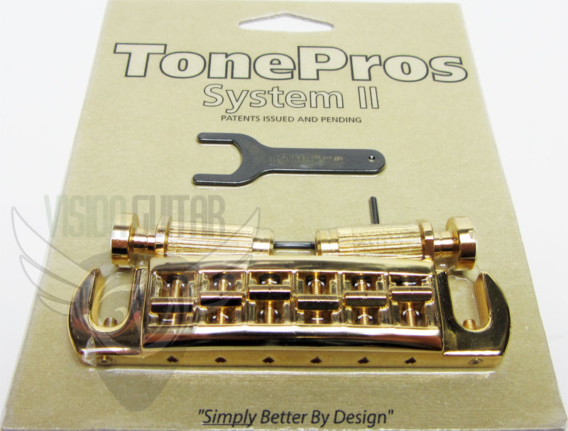 TonePros Standard Wraparound (Standard Locking Studs) AVT2G-G GOLD