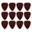 12-Pack! Dunlop 510P Primetone Standard Sculpted Plectra Grip 1.5 mm 510R1.5