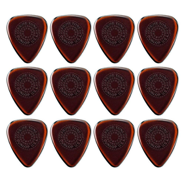 12-Pack! Dunlop 510P Primetone Standard Sculpted Plectra Grip 1.5 mm 510R1.5