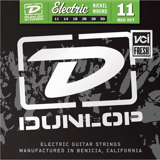 Dunlop Nickel Steel Electric Guitar String Set (11-50 Gauge) 3-PACK - DEN1150