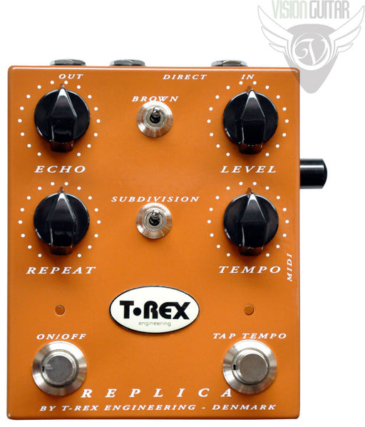 T-Rex REPLICA Delay Analog Digital Pedal 24 Bit 200kHz Trex