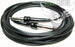 20' GEORGE L'S .155 GUITAR BASS INSTRUMENT Cable Black