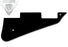 US Spec Les Paul Pickguard - 1 Ply Black (.090 Thick)