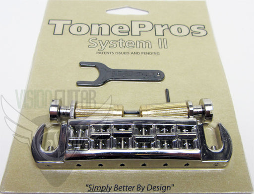 TonePros Standard Wraparound (Standard Locking Studs) AVT2G-N Nickel