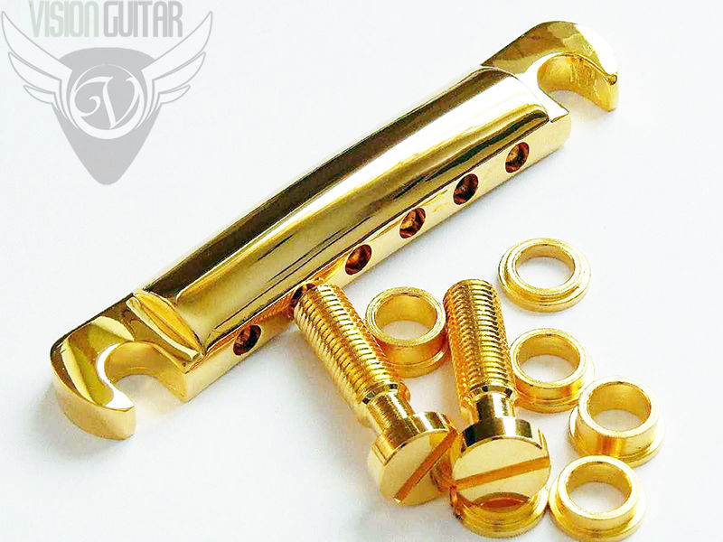 Faber TP-59 Tone-Lock Standard 5/16-24 Aluminum Tailpiece Kit - 4004 Gold