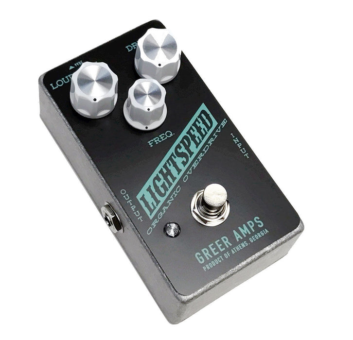 Greer Amps Lightspeed Organic Natural Overdrive - Exclusive Black/Teal Version!