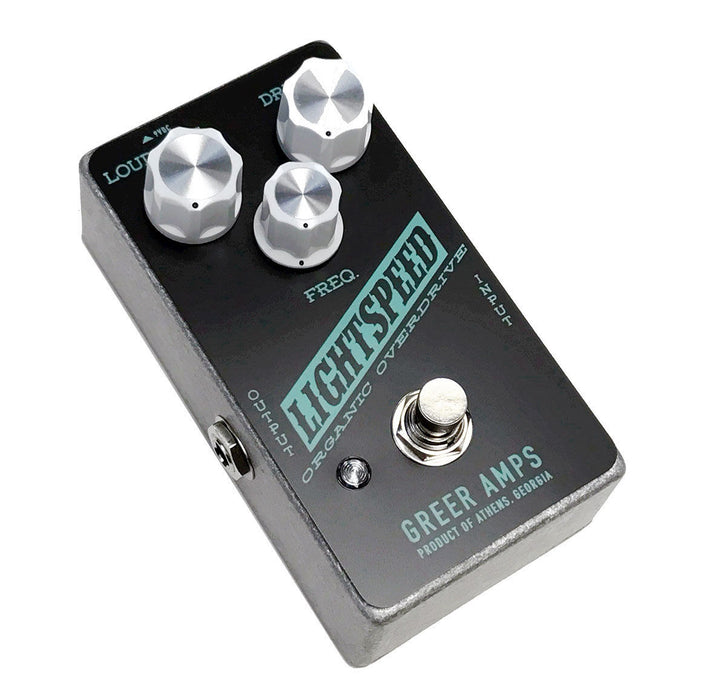 best overdrive pedal for clean amp Greer Amps Lightspeed Organic Natural Overdrive