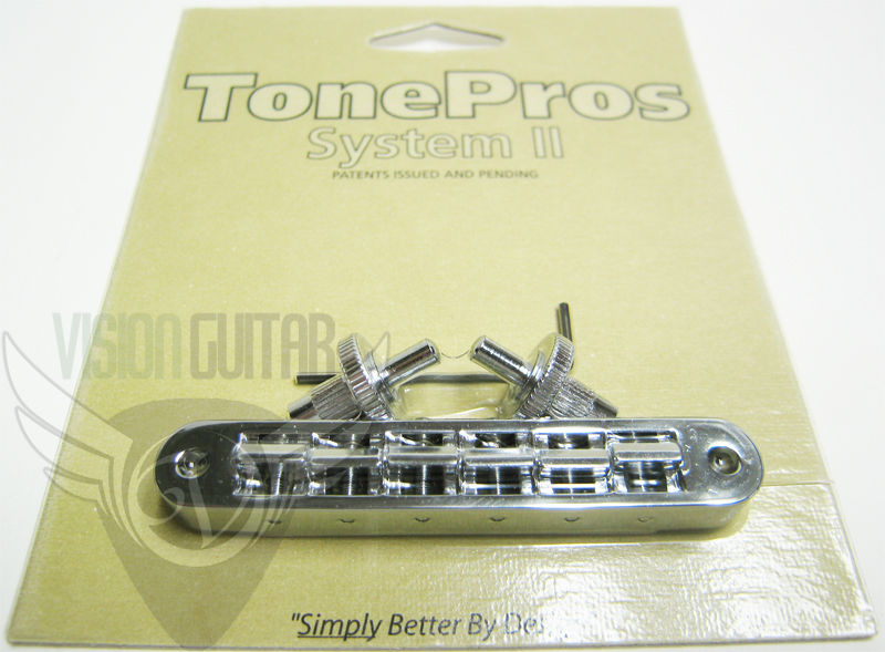 TonePros Nashville TuneOMatic Bridge TP6-C Chrome