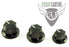 Quality USA Spec Jazz Bass Knobs - Set of 3 - Black