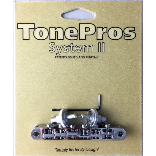 TonePros NVR2P-N Standard Nickel Nashville Post Tuneomatic Notched