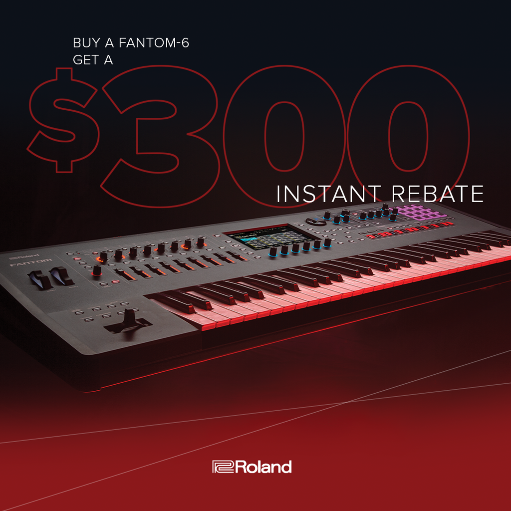 Roland Fantom 6 Workstation Synthesizer 61-Keys | Vision Guitar