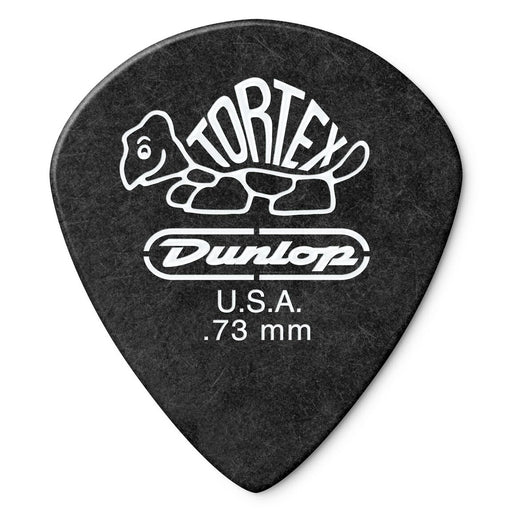 72-Pack! Dunlop Tortex Pitch Black Jazz III Picks .73mm 482R.73
