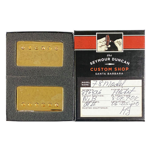 Seymour Duncan Custom Shop ’78 Model HB Humbucker Pickup Set Gold