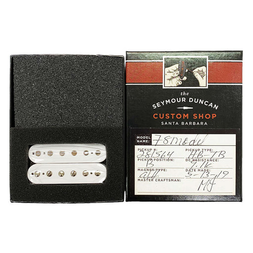 Seymour Duncan '78 Model Custom Shop 52mm TB Trembucker Pickup White