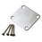 Gotoh Aged Chrome Neck Plate With Screws AP-0600-007