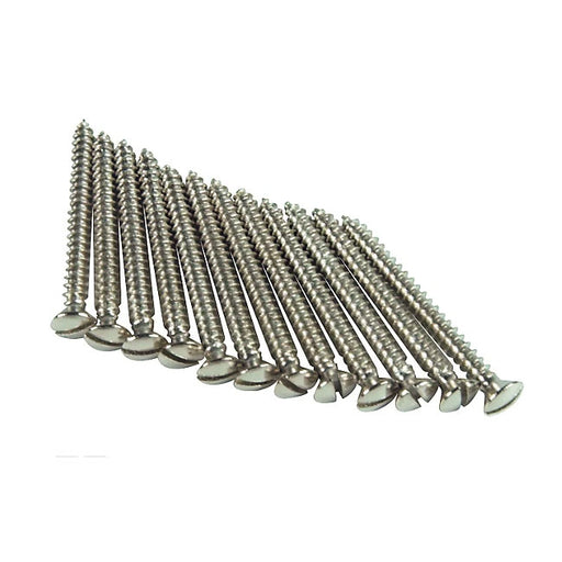 Fender Pure Vintage Slotted Telecaster Neck Mounting Screws Nickel (12) 0018369049