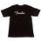 Fender Spaghetti Logo T-Shirt Black XL 9101000606