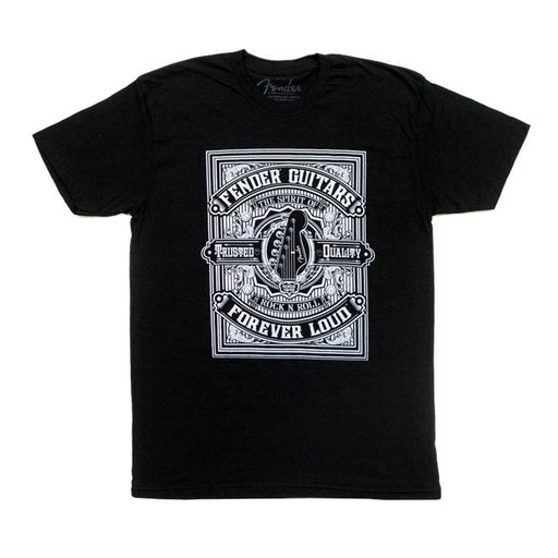 Fender Forever Loud Trusted Quality T-Shirt Black XXL 9101310806