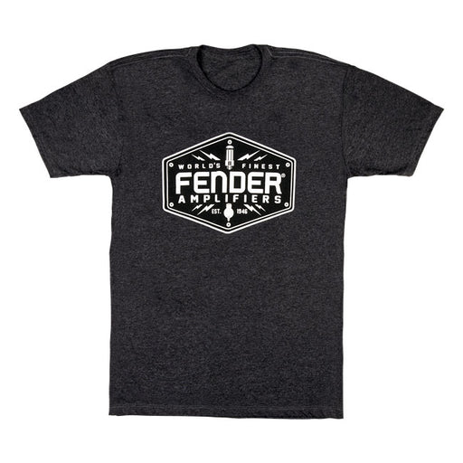 Fender Bolt Down T-Shirt Charcoal Medium 9113019406