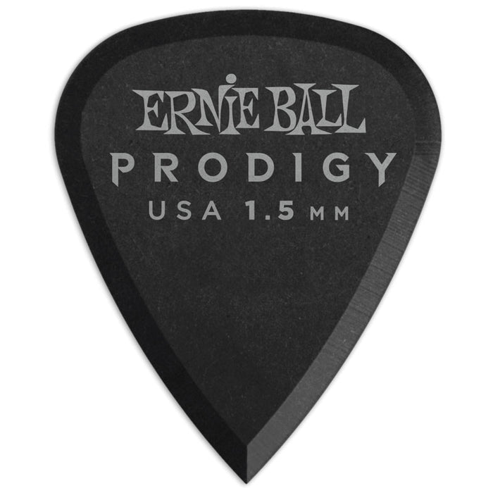 Ernie Ball P09199 1.5mm Black Standard Prodigy Picks 12-Pack