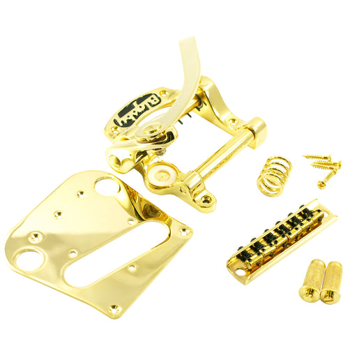 Bigsby Deluxe B5 Bridge Tele Tremolo Conversion Kit Gold