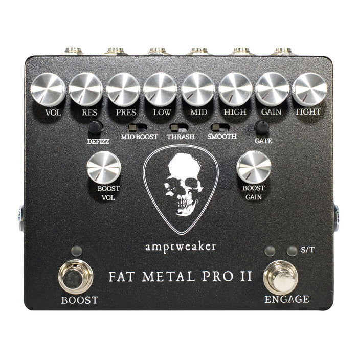 Amptweaker Fat Metal Pro II High-Gain Distortion Pedal — Vision Guitar