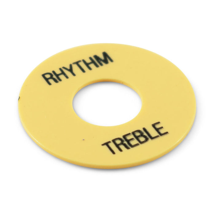 WD Rhythm Treble Ring Washer Gibson Toggle Switches Cream Black Print GRTCB