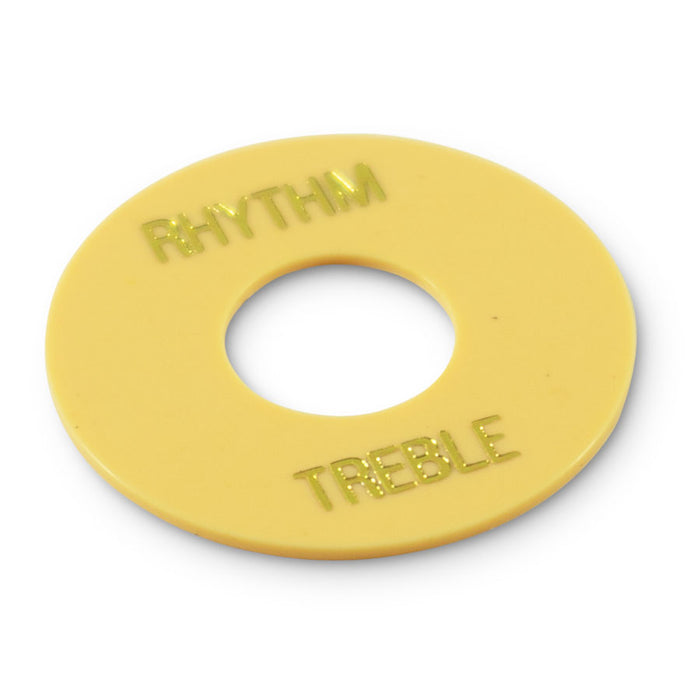 WD Rhythm Treble Ring Washer Gibson Toggle Switches Cream Gold Print GRTCG